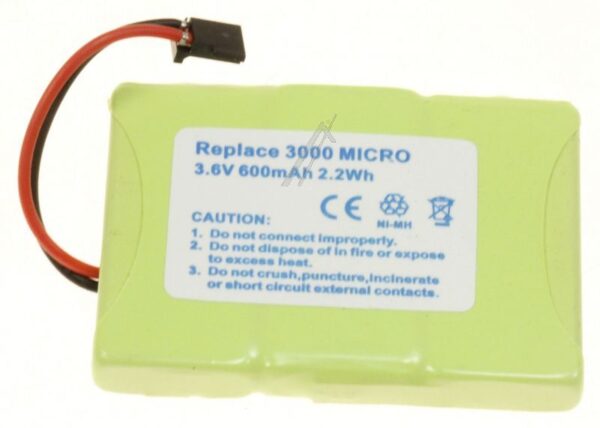 3,6V-600MAH ACCU NIMH VOOR SIEMENS GIGASET 3000 MICRO,  3010 MICRO