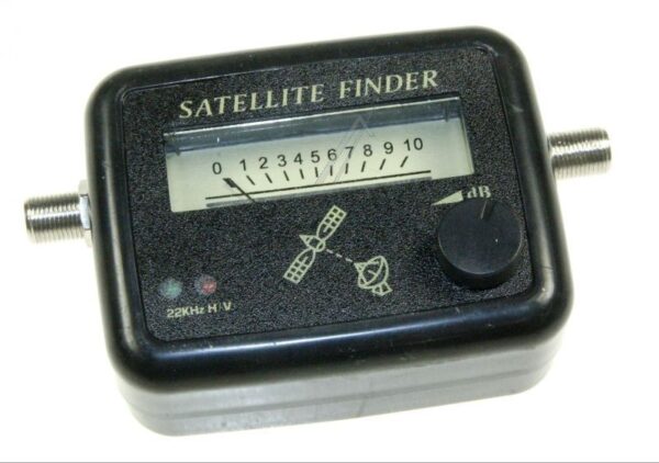 SAT-FINDER MET AKOUSTISCH SIGNAAL