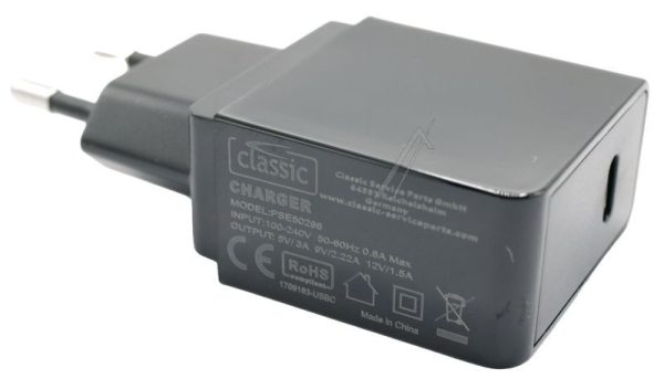 PSE50298EU NETADAPTER USB-C UNIVERSEEL MET  POWER DELIVERY  (USB-PD)