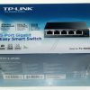 TL-SG105E GIGABIT ETHERNET SWITCH,  5 POORT,  DESKTOP