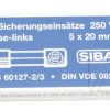 1,6A-T ZEKERING,  TRAAG,  5X20MM. INH:10 ST. ROHS-CONFORM