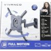 BFMO 6040 37980 TV-MUURBEUGEL,  FULL MOTION,  VESA 400, 55" MAX. 35KG