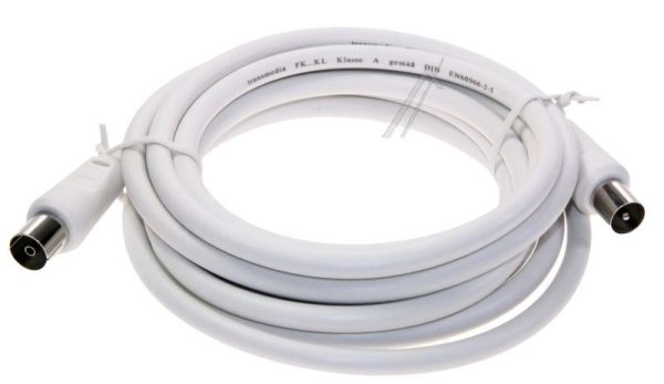 COAX-AANSLUITKABEL CLASS:A WIT2,0MTR.