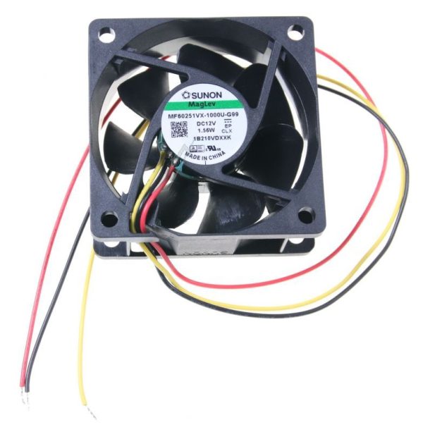 12V MF60251VX-1000U-G99 DC AXIALE VENTILATOR MAGLEV 60X60X25MM. SUNON,  ROHS-CONFORM