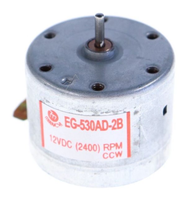 EG-530AD-2B MOTOR-12V-CCW 2400RPM. MET 8MM. AS