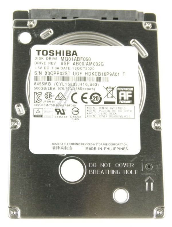 TZTHD01A1FG HDD(500GB)