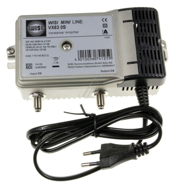 VX 83 0S 76747 HAUSANSCHLUSSVERSTÄRKER 31DB,  1 GHZ,  NACH KDG 1TS140