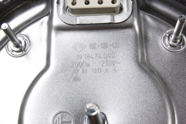 19.18474.040 140056039062 ELEKTRISCHE PLAAT, STEVIG,180MM
