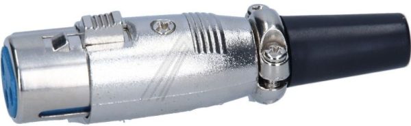 XLR-CONTRA 3-POL. METAAL
