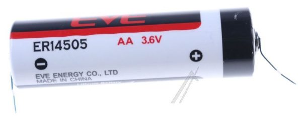 3,6V-2700MAH ER14505 2PF BATTERIE LITHIUM MIT PRINTSTIFTEN