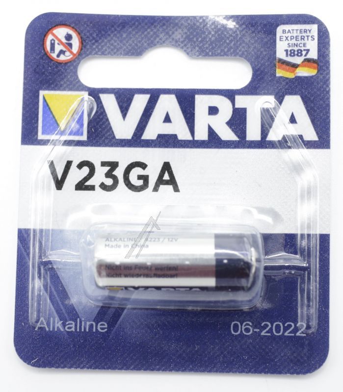 vARTA V23GA 12V-38MA ALKALINE BATTERIJ, 1 OP BLISTE b8a3830ef04d55e90b7e0f10a44583c1