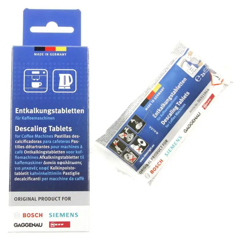 BOSCH - SIEMENS TCZ6002 ONTKALKINGSTABLETTEN - 6 STUKS À 18GR. V. KOFFIEZETTERS EN WATERKOKERS Reinigingsmiddellen f6d5e9da90437ec8a16c0689019b786d