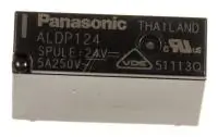 PANASONIC 24VDC 5A-277VAC RELAIS 1 SLUITER