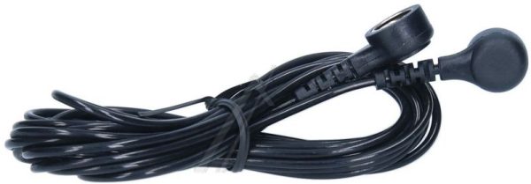 ESD-GLADDE KABEL MET 2X10MM DKLENGTE 1.5MTR.