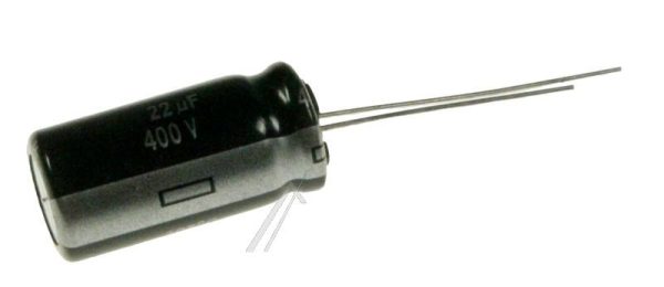 22UF-400V EEUEE2G220 ELCO RADIAAL 105° 12,5X25MM. RM=5,0MM. -ROHS-