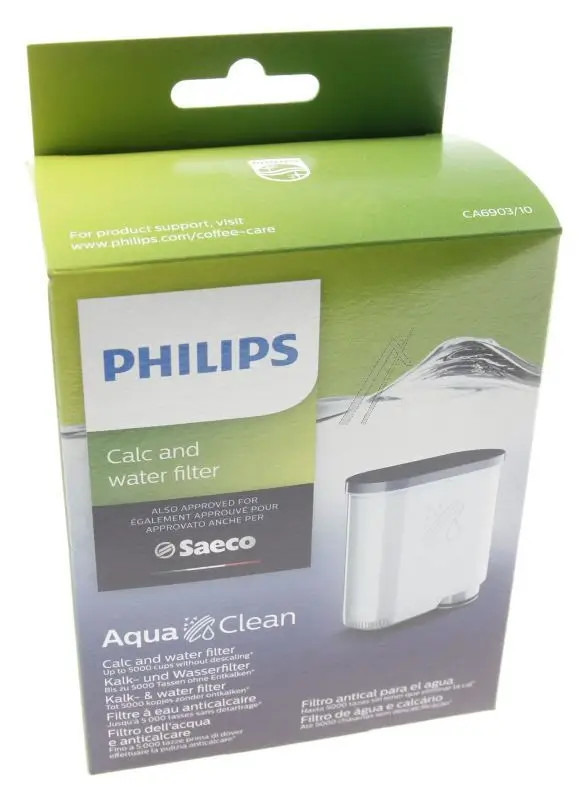 PHILIPSSAECO WATERFILTER AQUACLEAN 1 STUKS Waterfilters