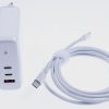 PSE50340 EU GAN LADER 100W 2X USB-C,  1X USB-A,  PD