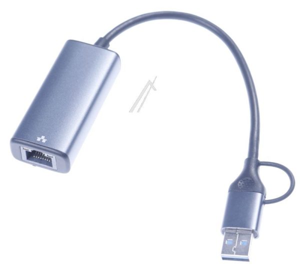 2-IN-1 USB 3.0A & USB-C NAAR 2.5G GIGABIT ETHERNET ADAPTER