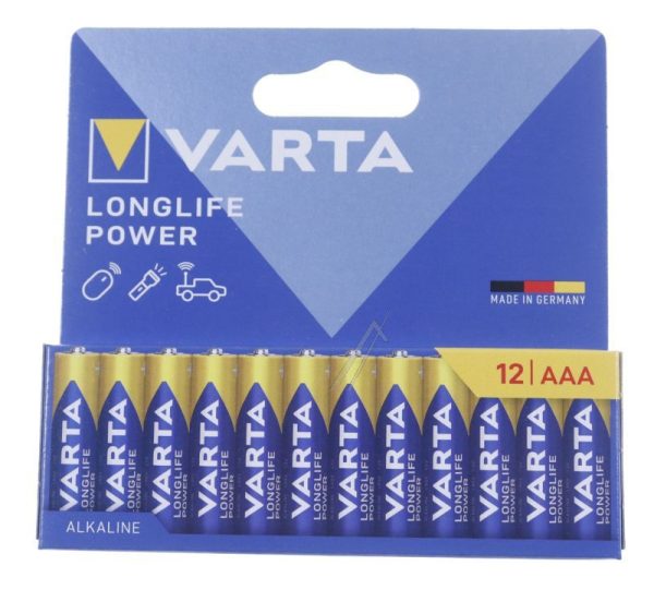 LR03 4903121782 BATTERIJ 1,5V ALKALINE MICRO geschikt voor VARTA HIGH ENERGY 12 STUKS VERPAKKING