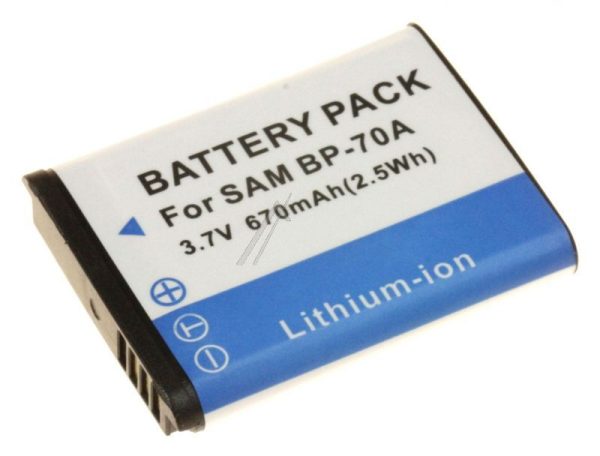 DIGCA37084 3,7V-670MAH LI-ION DIGITALE CAMERA ACCU  geschikt voor SAMSUNG