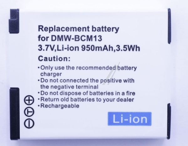 3,7V-950MAH ACCU LI-ION ALTERNATIEF VOOR PANASONIC DIGITALE CAMERA