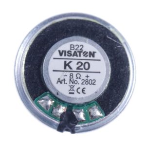 K20 2802 KLEINLAUTSPRECHER,  2 CM,  8 OHM