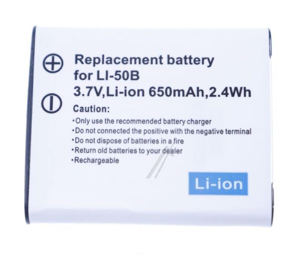 3,7V-650MAH LI-ION DIGITALE CAMERA ACCU OLYMPUS