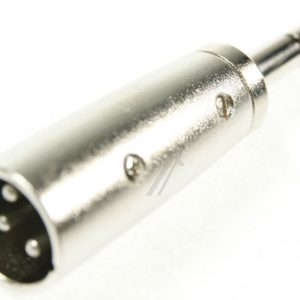 27515 XLR ADAPTER, AUX JACK 6,35 MM STEREO PLUG NAAR XLR PLUG