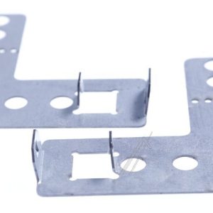 BEFESTIGUNGSWINKEL SET FÜR LINKE UND RECHTS SEITE ALTERNATIV FÜR geschikt voor BOSCH/ SIEMENS 00165778 - 00170664