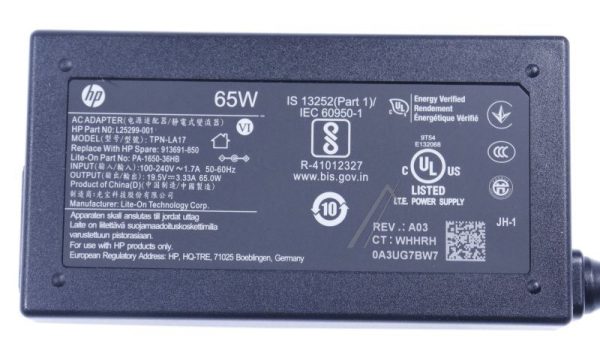 L25299-001 ADPTR EM 65W NPFC SMART 3P RC