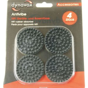 207469 ANTIVIBE HIFI RUBBER ANTI-TRIL VOETEN RUBBER,  ROND 53 MM,  SET VAN 4