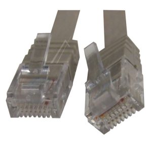 PATCHKABEL RJ45 CAT6, U/ UTP "SLIM",  GRIJS,  10MTR.
