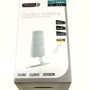 TVA 500 29955 BUITEN ANTENNE,  FULL HD,  ACTIEF,  40DB,  GRIJS