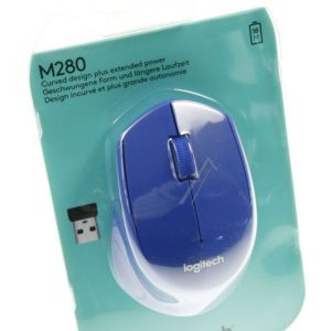 M280 910-004290 DRAADLOZE MUIS,  BLAUW