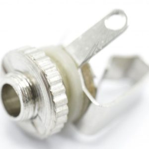 2,5MM JACK-CHASSISDEEL 2,5MM. MONO KUNSTSTOF