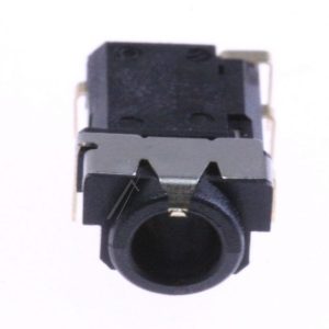 3722-003474 JACK-PHONE,5P, AUF, BLK, ANGLE