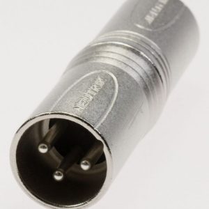 NA-3MM 0345930 XLR-DOPPELSTECKER 3POL  geschikt voor NEUTRIK