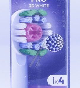 80728901 ORAL-B AUFSTECKBÜRSTEN PRO 3D WHITE 4ER