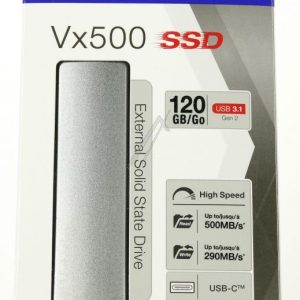 VX500 47441 120GB,  USB3.1 SSD-FESTPLATTE,  EXTERN,  G2