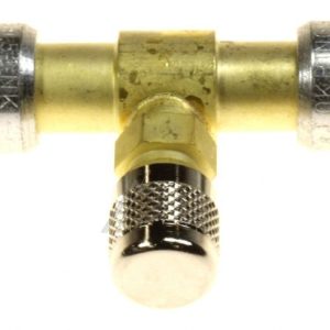 9,53NKMSSV00 L13000779 MESSING KUPPLUNG MIT SCHRADERVENTIL