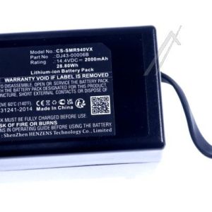 14,4V-2000MAH LI-ION STAUBSAUGER AKKU ALTERNATIV FÜR  geschikt voor SAMSUNG