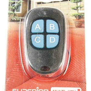 MULTI KEY MULTIKEY UNIVERSELE HANDZENDER 4 KANALEN AM,  433.92 - 868 MHZ