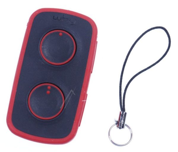 WHY EVO MINI NOA 4791049 UNIVERSELE HANDZENDER,  2 KANAAL,  ROOD