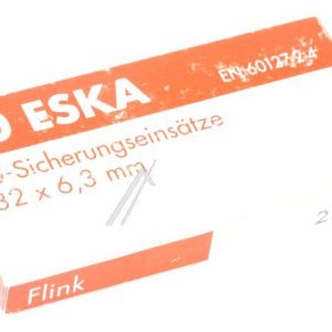 0,25A-F US ZEKERING SNEL 6,3X32MM. INH:10 ST. ROHS-CONFORM