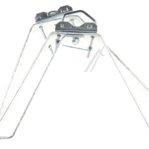 29030 STALEN WANDHOUDER-SET 30CM 2-DELIG