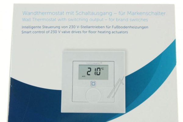 HMIP-BWTH 150628A0 HOMEMATIC-IP WANDTHERMOSTAT,  RELAIS,  MARKENSCHALTER,  230V