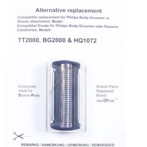 SCHEERHOOFD VERVANGEND TT200  geschikt voor PHILIPS