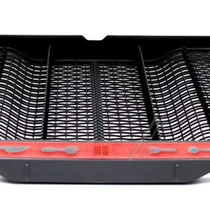140130158045 CUTLERY TRAY, RED,448MMX464MM