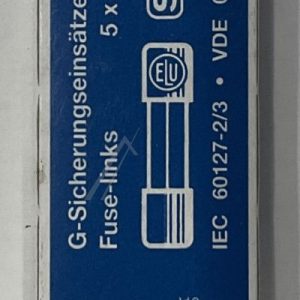 0,05A-T ZEKERING TRAAG 5X20MM.,  INH:10 ST.