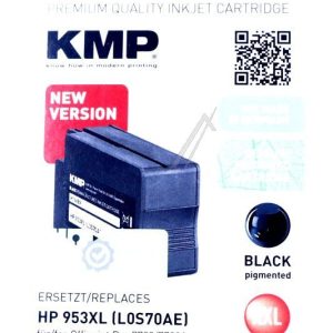 1747,4001 H166BX INKTPATROON ZWART,  55ML.